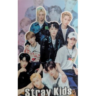 Stray Kids Lomo Card Kpop Photo Cards Greeting Card with Postcard Box, 30 Pieces