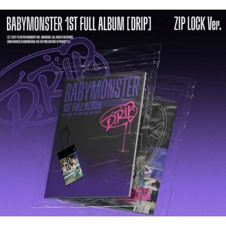 BABYMONSTER - 1st FULL ALBUM [DRIP] (ZIP LOCK Ver.)