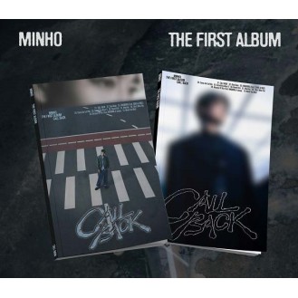 MINHO (SHINEE) - THE FIRST ALBUM [CALL BACK] (Photobook Ver.) (Random ver)