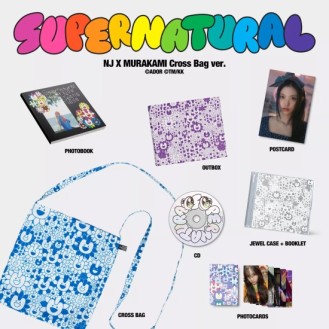 Newjeans - Newjeans Supernatural Nj X Murakami (Cross Bag Ver.) - (CD Maxi Single)